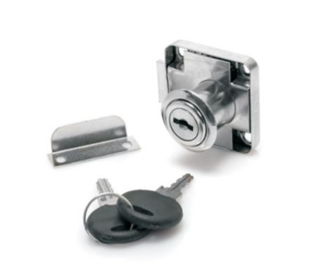 Замок для ящика 19*22 с планкой RIFF