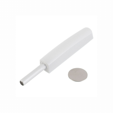 Отбойник с магнитным окончанием белый длинный GTV
