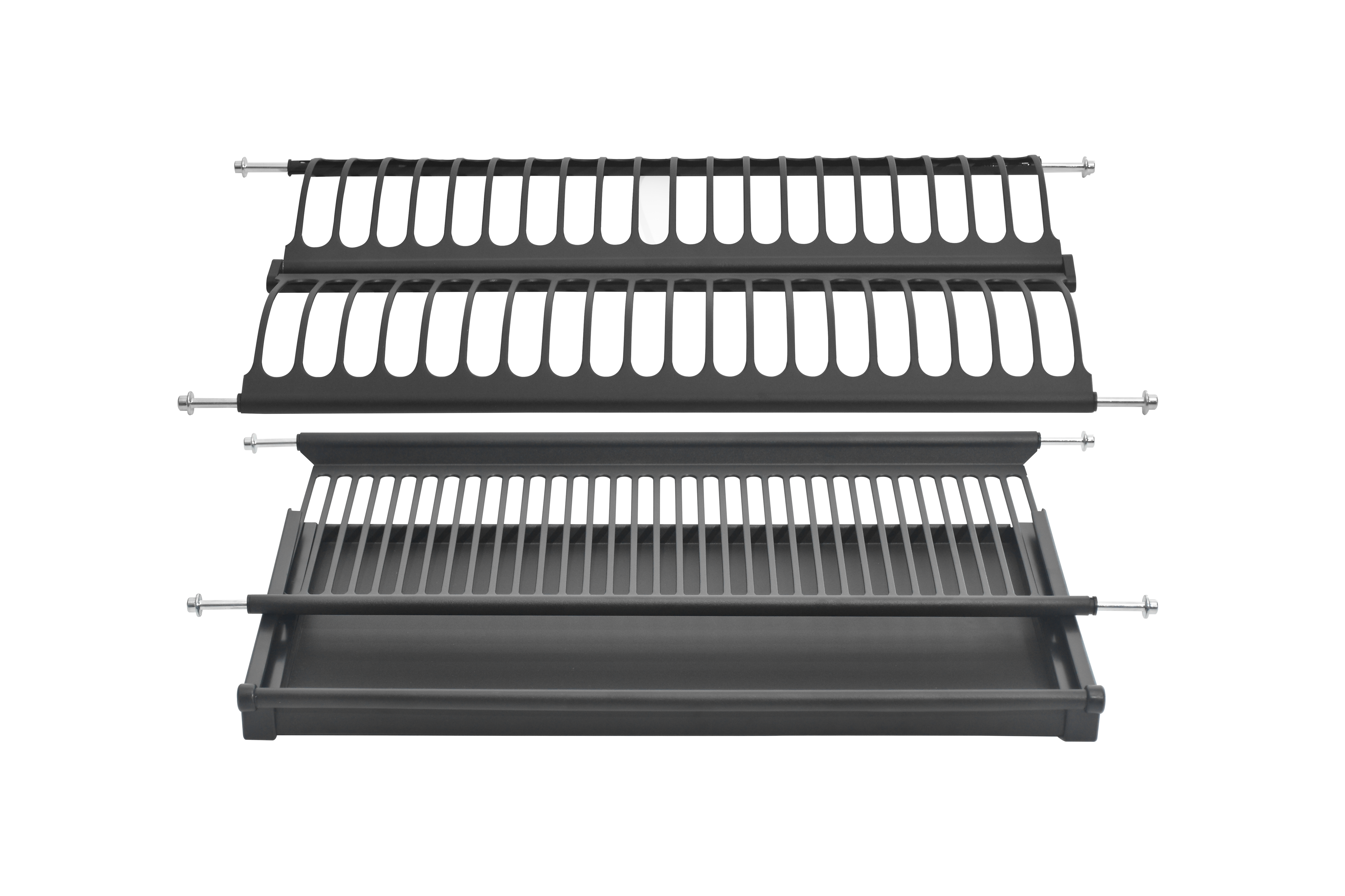 Комплект посудосушителей 500 из нержавеющей стали черный RIFF