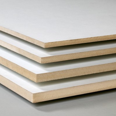 МДФ ламинированная односторонняя белая 2440*1220*18