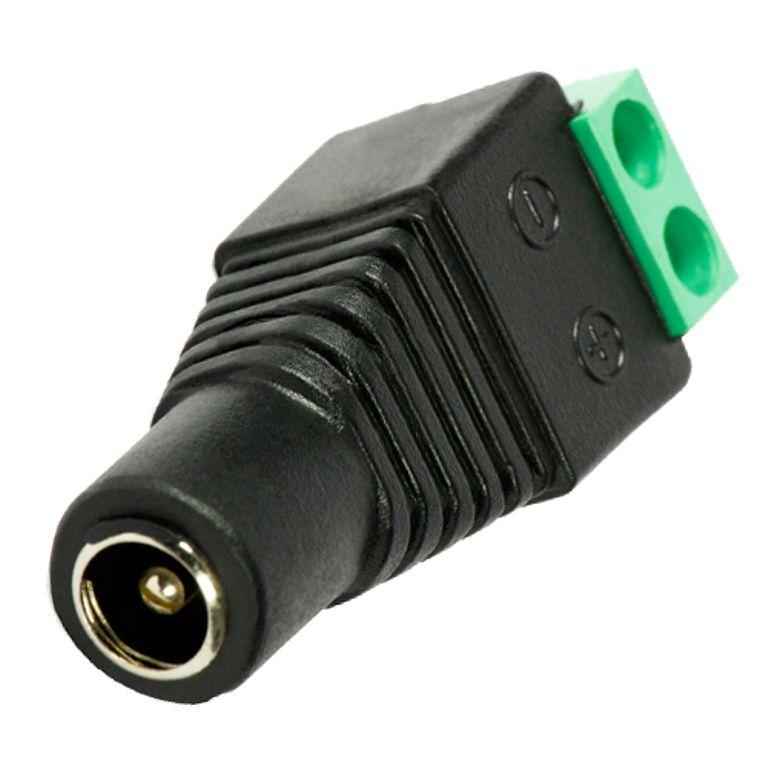 Коннектор клемный "Мама" Sonnig /под винт,12В,5А макс,гнездо 5,5*2,1мм/