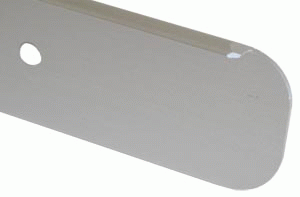 Планка для столешниц 28мм торцевая универсальная алюм