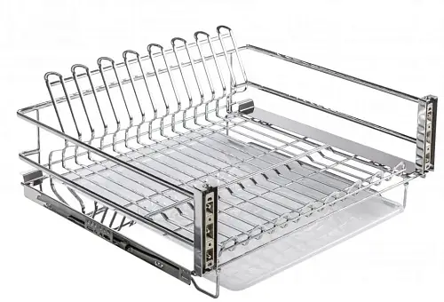 Посудосушитель с поддоном в нижнюю базу 600мм MOVIX, хром GTV