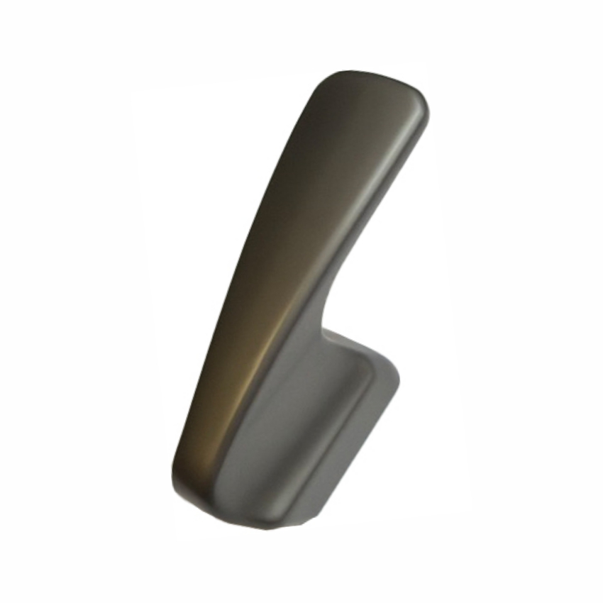 Крючок 032 - однорожковый, жемчужно-серый RIFF