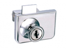 Замок для 2-х стеклянных дверей 20*20 RIFF