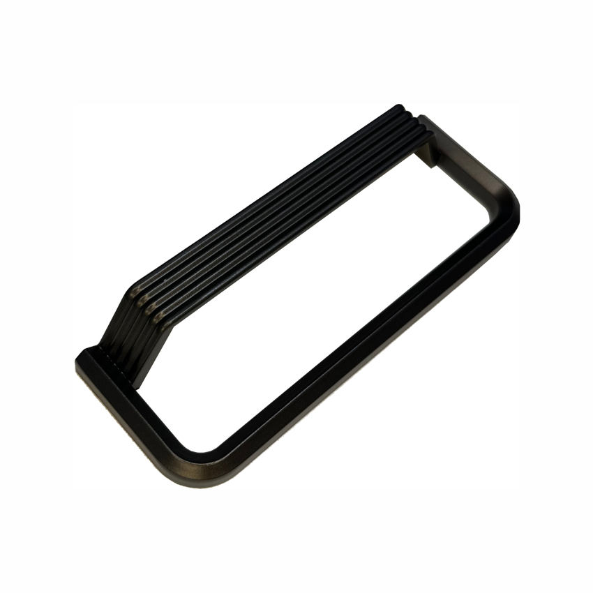 Ручка накладная 509-160, матовый черный RIFF