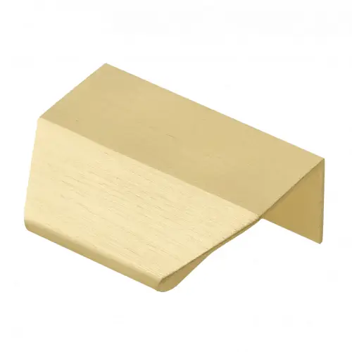 Ручка торцевая 613- 032, шлиф. золото GTV