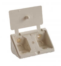 Уголок мебельный пластиковый белый