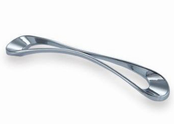 Ручка-скоба 476-128, хром RIFF