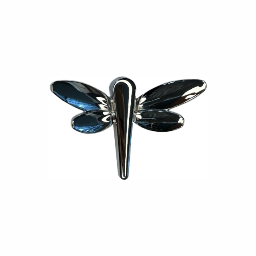 Крючок 036 - 2-х рожковый, хром RIFF