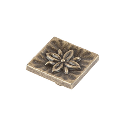 Ручка-кнопка 391, оксидированная бронза