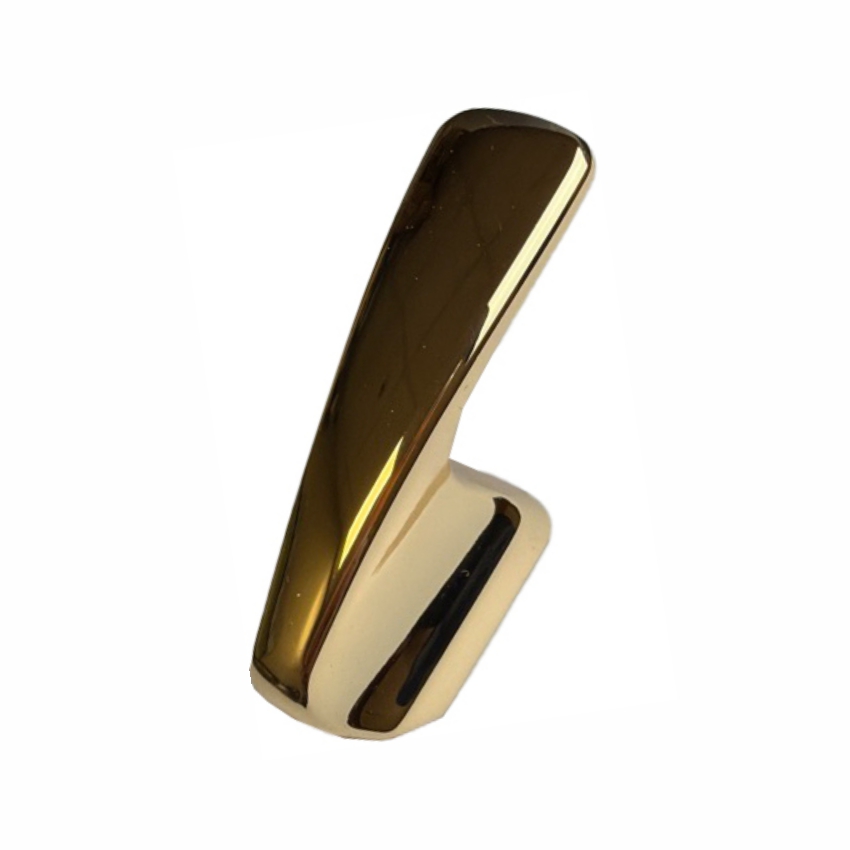 Крючок 032 - однорожковый, золото глянец RIFF