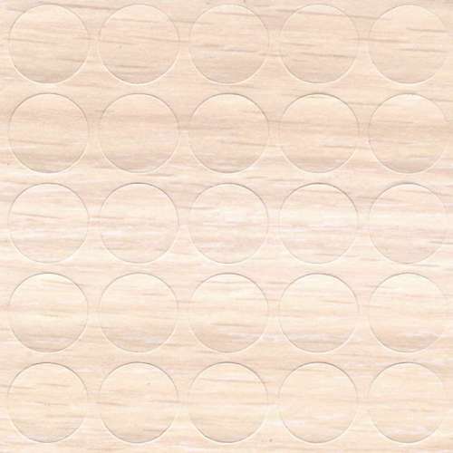 Заглушка самоклеящаяся D=10мм дуб молочный