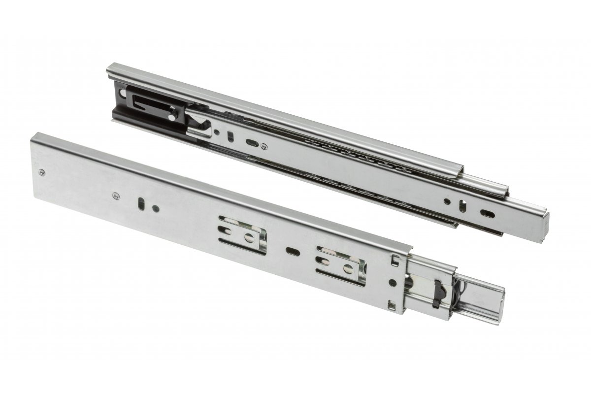 Направляющие шариковые PRESTIGE с фиксатором 45*400*1,0 GTV