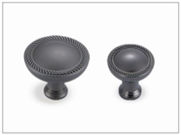 Ручка-кнопка 538-032, жемчужно-серый RIFF