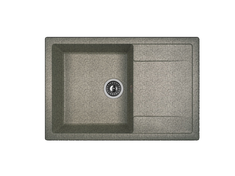 Мойка "Техно" 760*510*217мм базальт