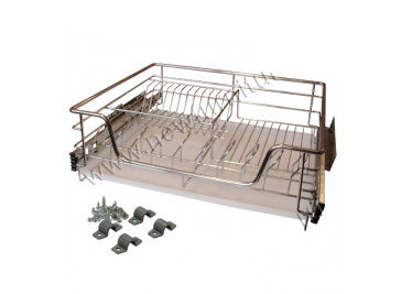 Посудосушитель с поддоном в нижнюю базу D425*W765*H176 без доводчика