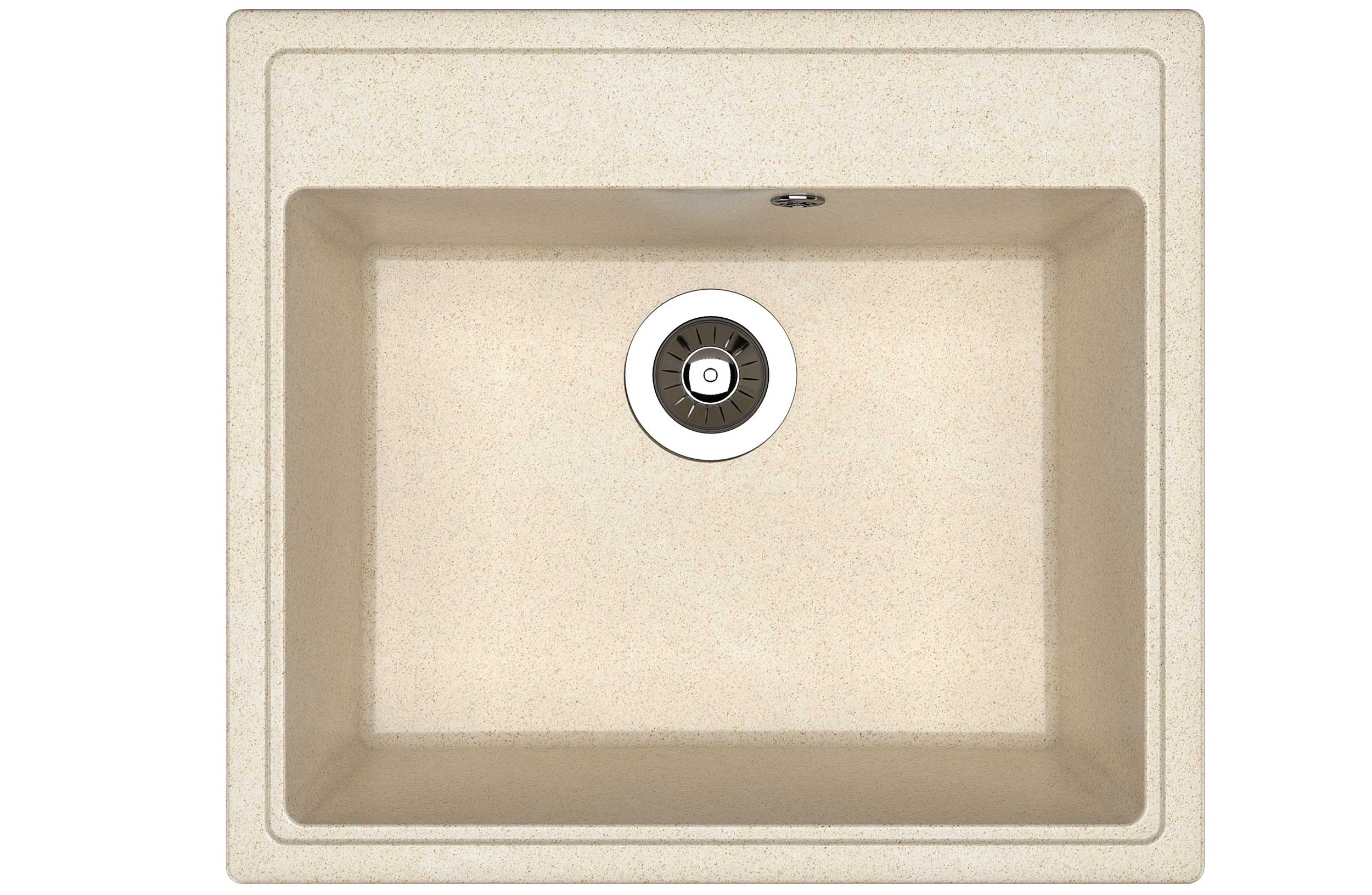 Мойка "Ника" 570*510*217мм латте