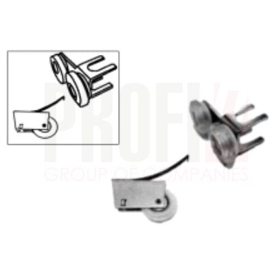 Комплект роликов для купе  асимметричный /2шт+2шт/