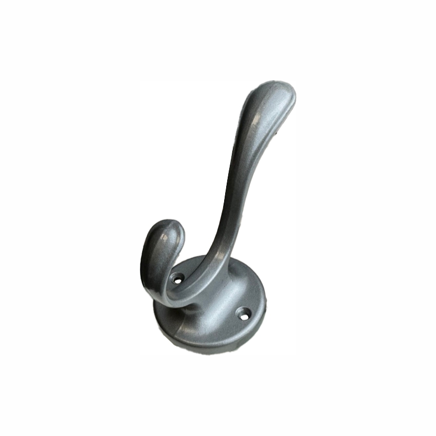 Крючок 045 - 2-х рожковый, золото матовый