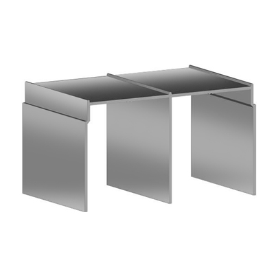 Направляющая верхняя L=6м серебро