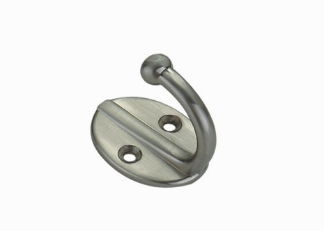 Крючок 015 - однорожковый, белый RIFF