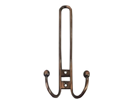 Крючок 004 - 3-х рожковый, белый