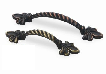 Ручка-скоба 191-128, бронза матовая RIFF