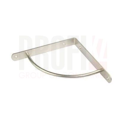 Консоль   222*222*30 хром матовый RIFF