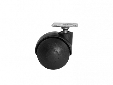 Колесо мебельное 50мм черное