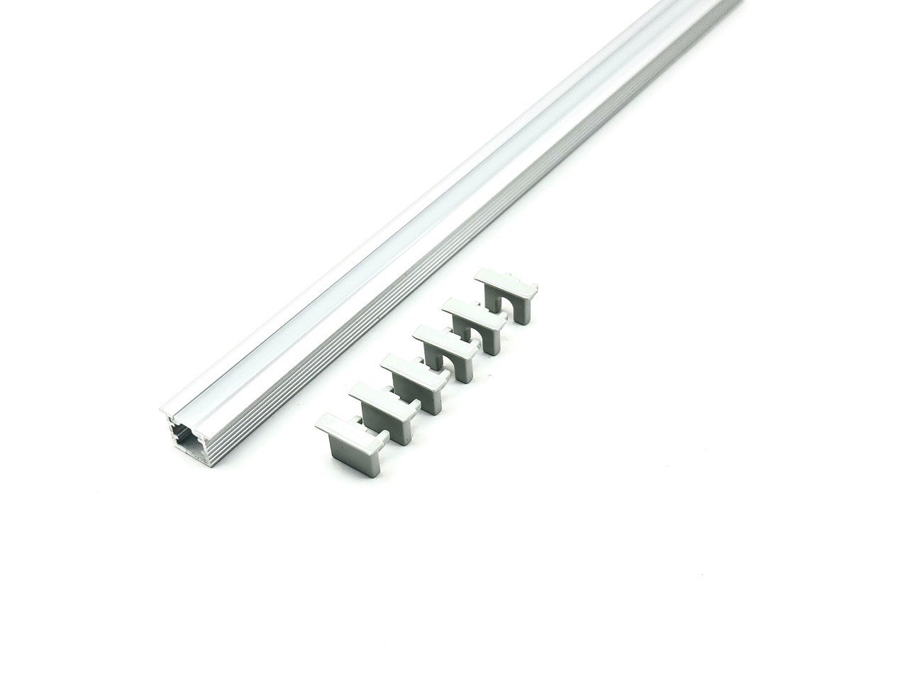 Профиль врезной для светодиодной ленты 5мм 1309 серебро/Sonnig/L=3m
