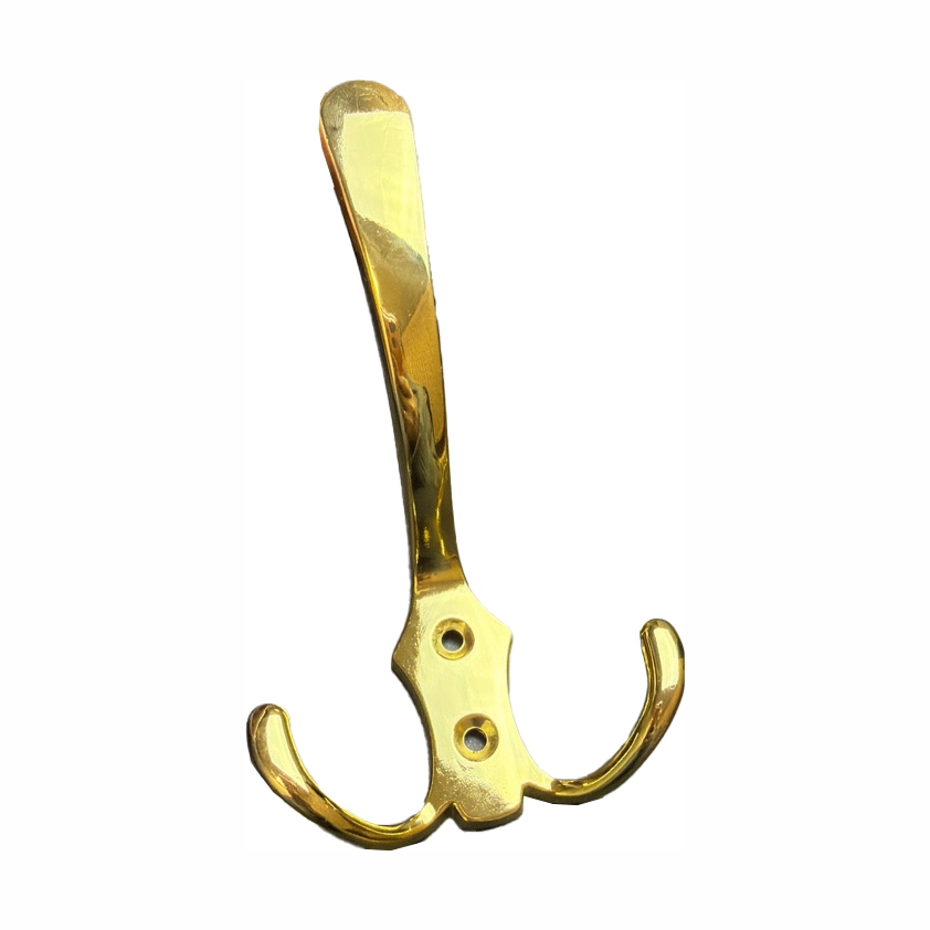Крючок 002 - 3-х рожковый, золото RIFF
