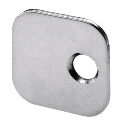 Ответная планка механизма Push to open, под приклеивание, сталь, никелированная