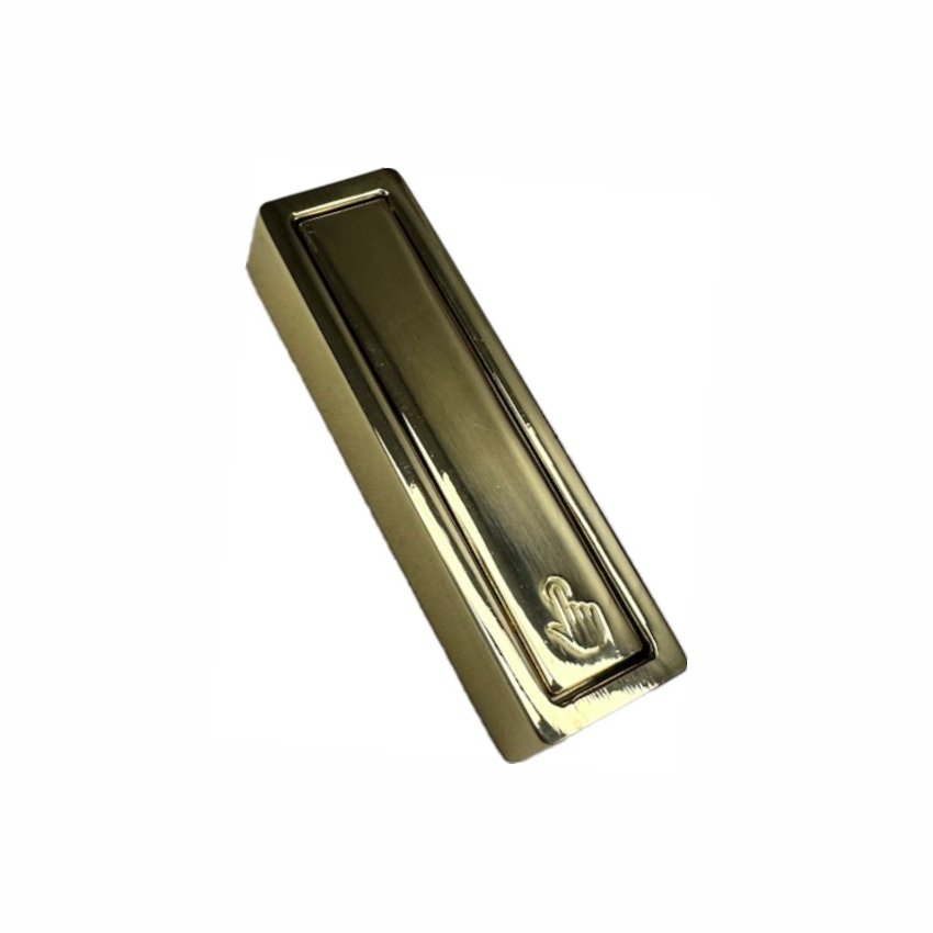 Крючок 033 - однорожковый, золото глянец RIFF