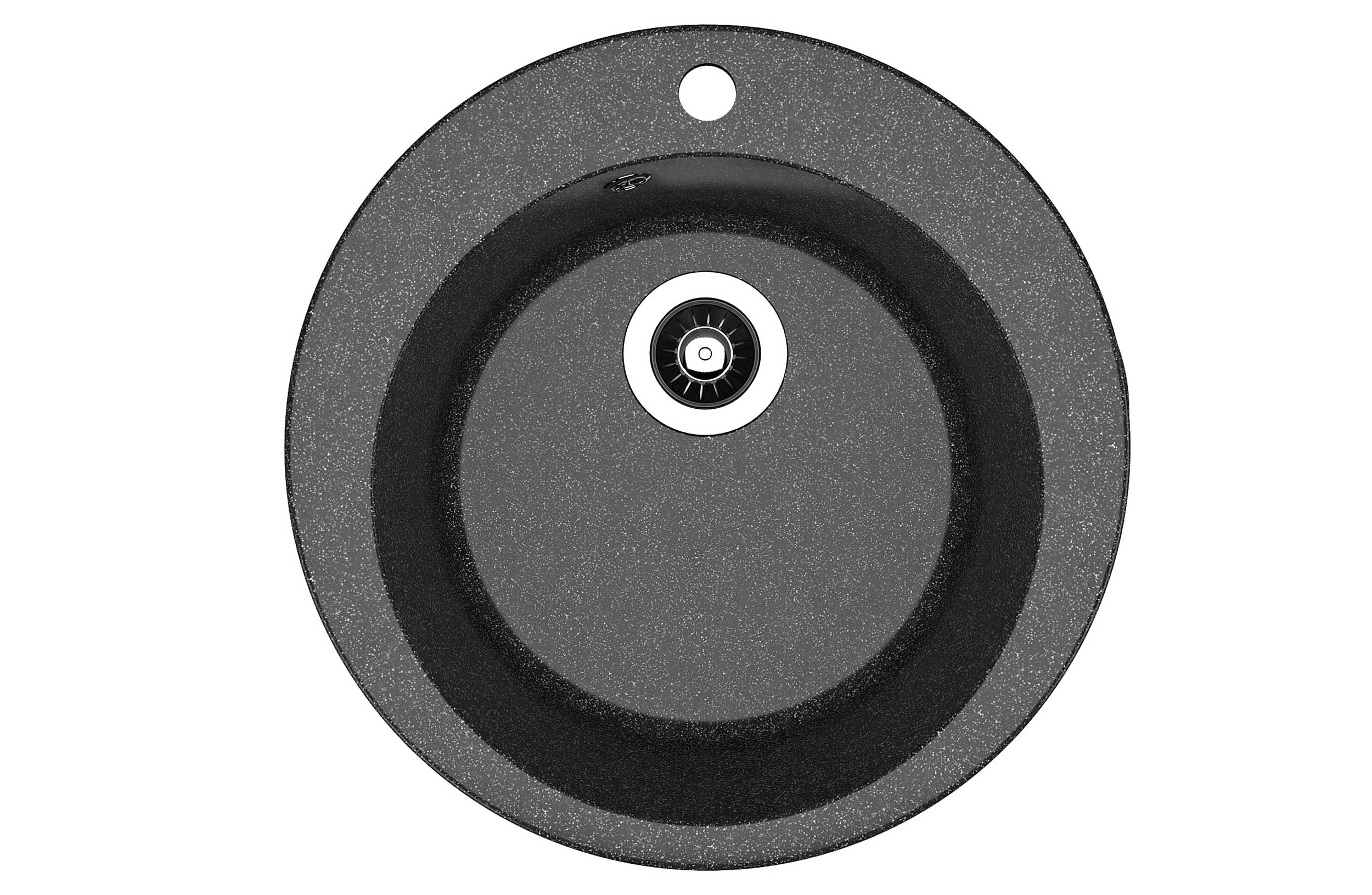 Мойка "Гала" 510*510*217мм черный