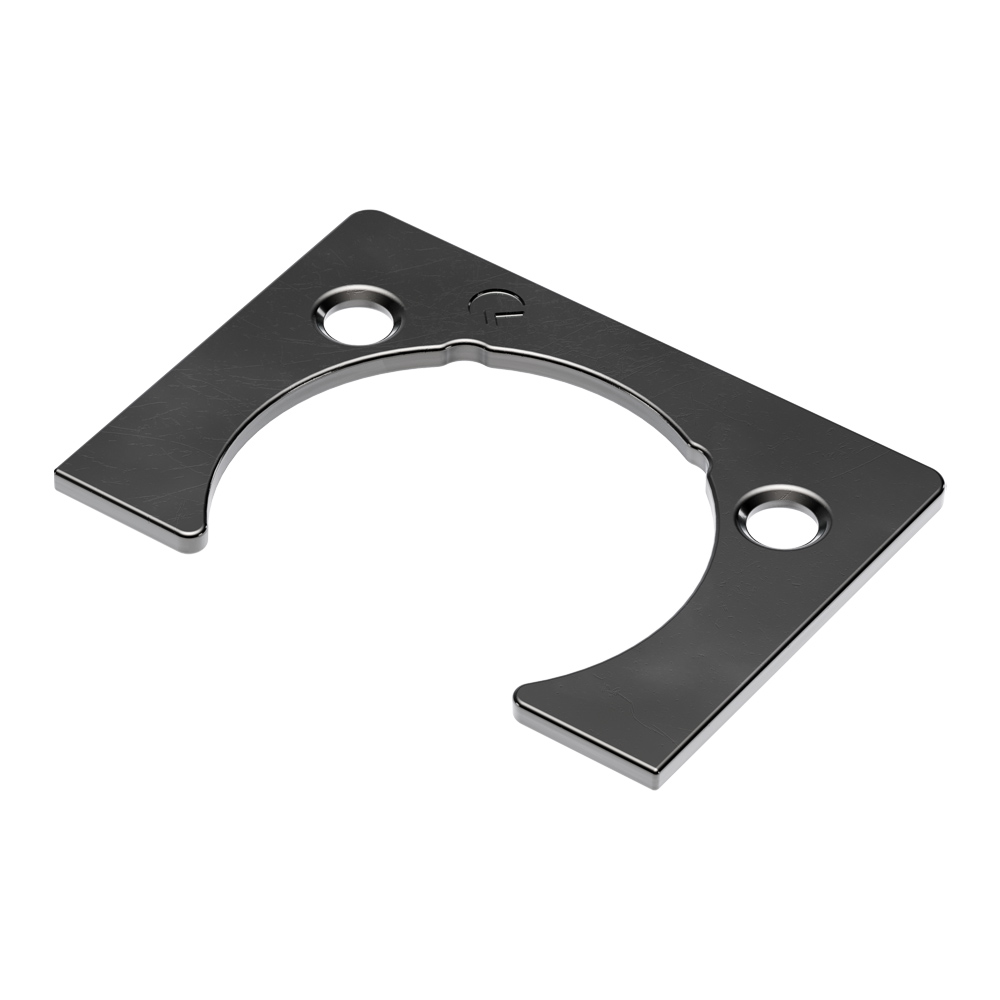 Адаптер для плиты 16мм, подъем 1,5мм, чёрный никель