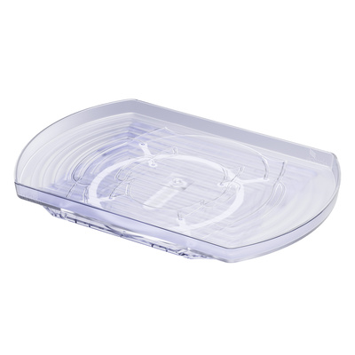 Полка поворотная ComfortSpin, вращение на 360° пластик прозрачный