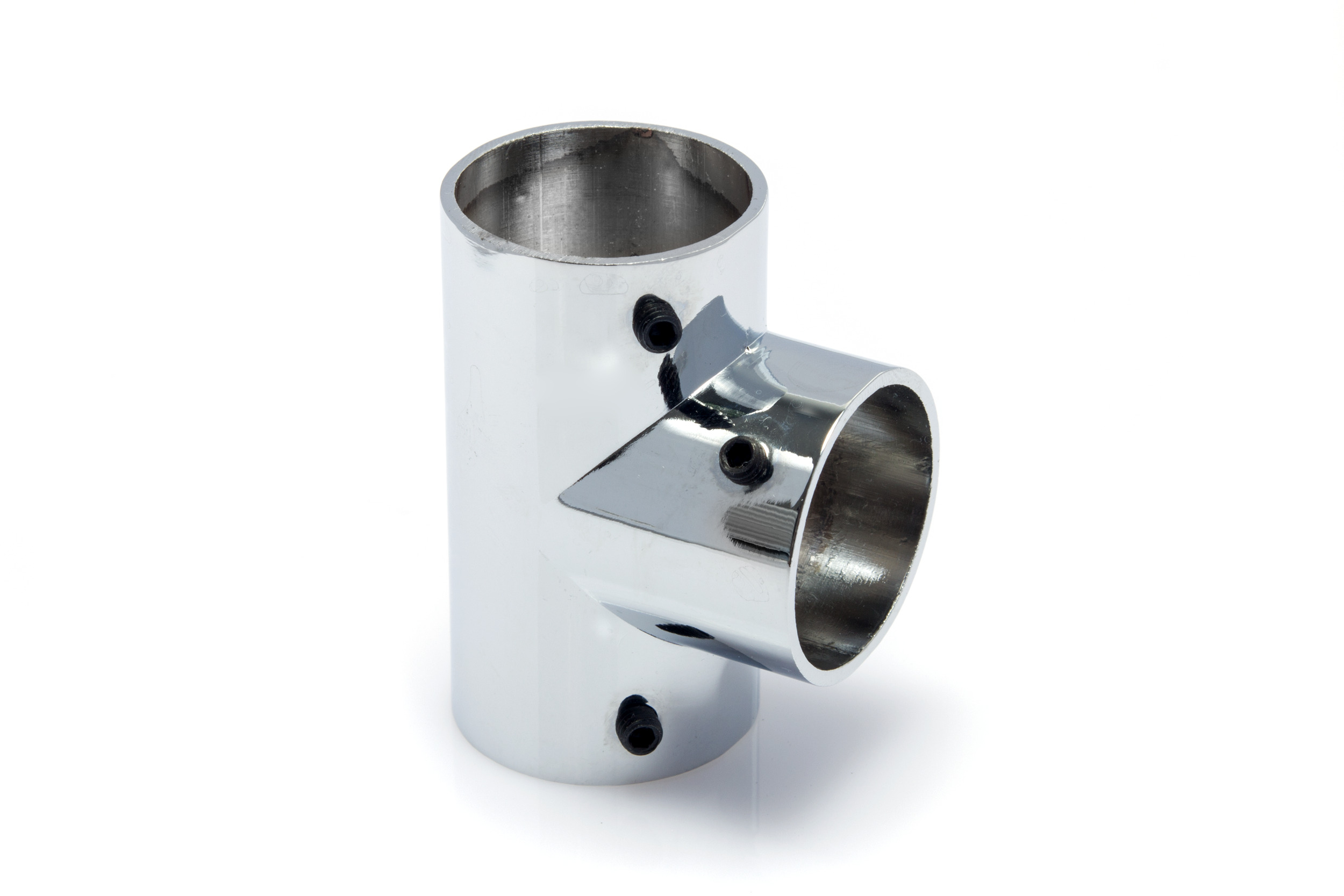 Крестовина Т-образная D=25 хром RIFF