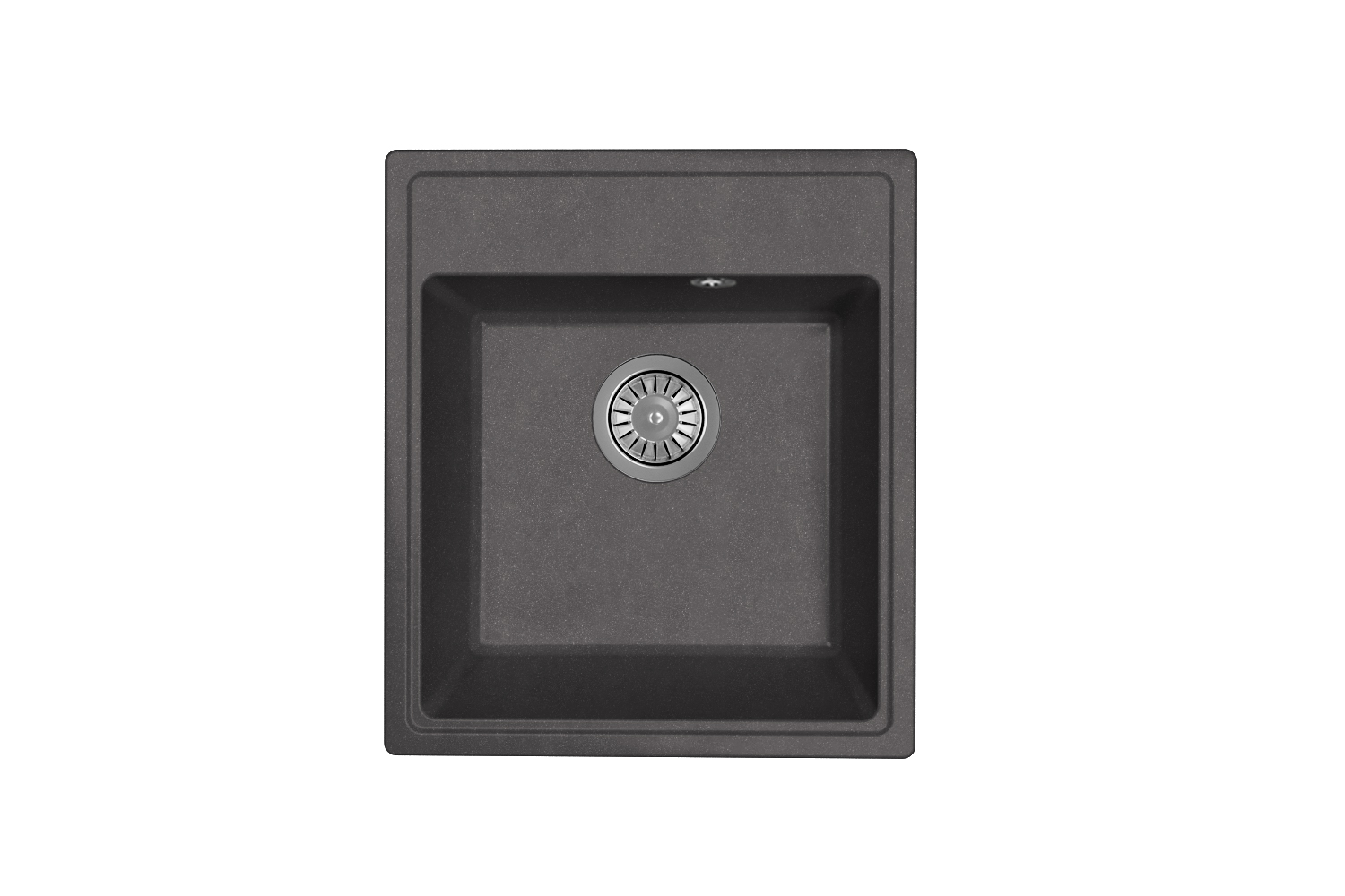 Мойка "Оливия" 420*480*180мм графит, б/сифона