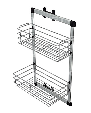 Корзина гардеробная выдвижная 2-х уровневая 450 GTV