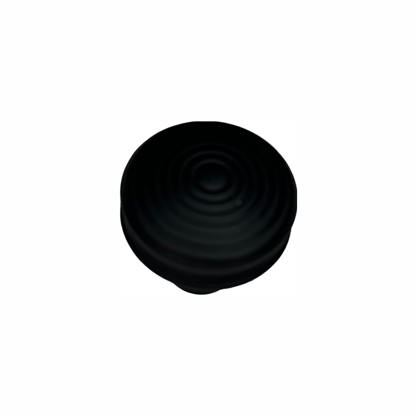 Ручка-кнопка 537-032, матовый черный RIFF