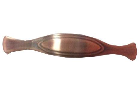 Ручка-скоба 312-096, латунь патина глянец