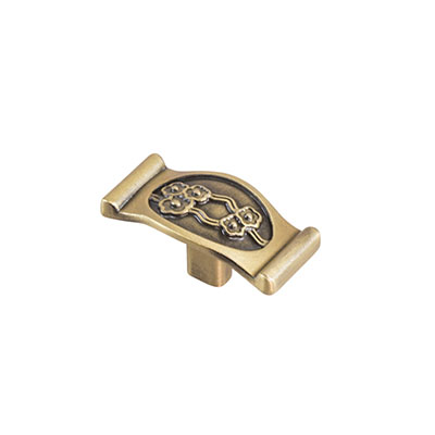 Ручка-кнопка 409, бронза матовая