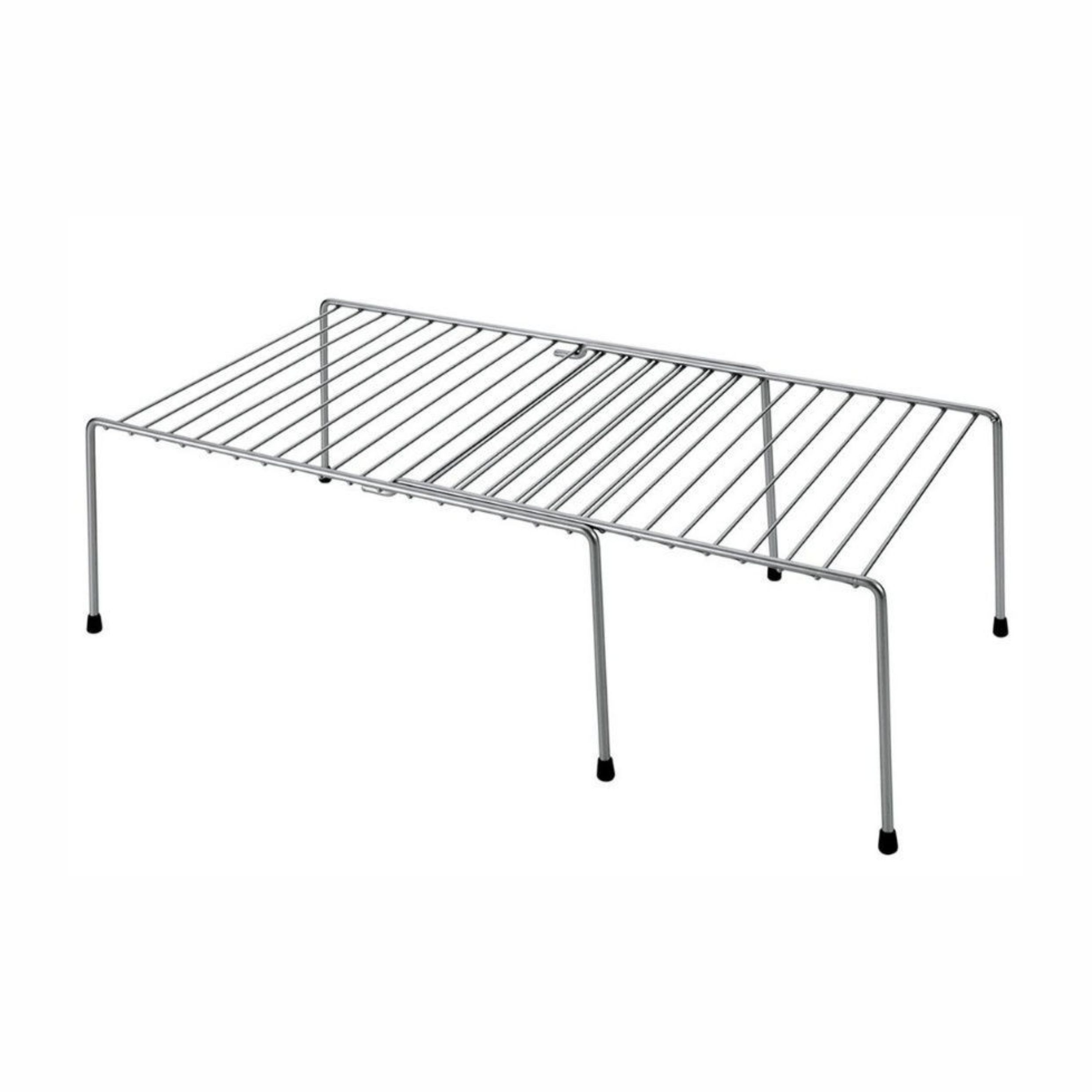 Полка в кухонный шкаф раздвижная 360/620*220*150 хром