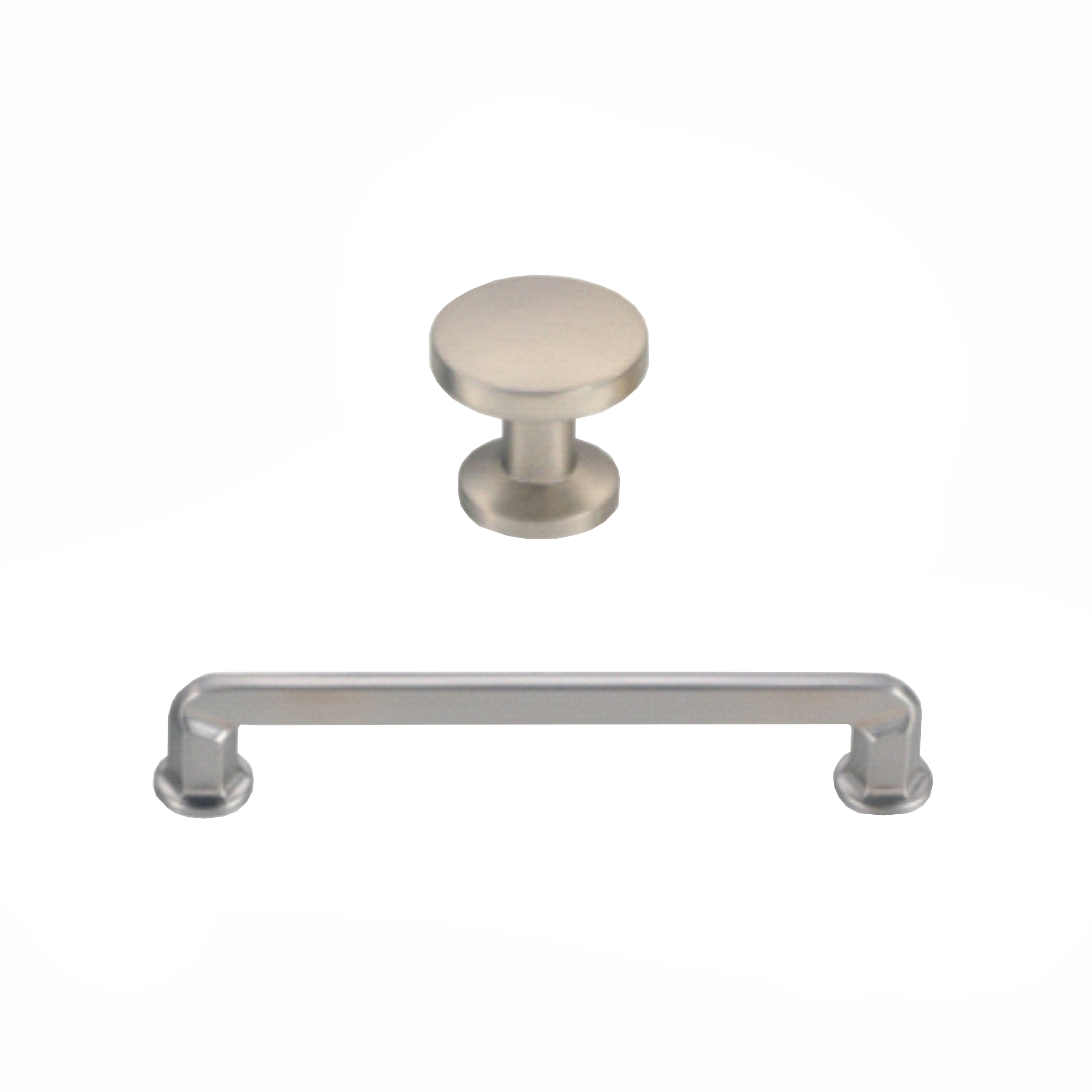 Ручка-скоба 521-096, матовый атласный никель