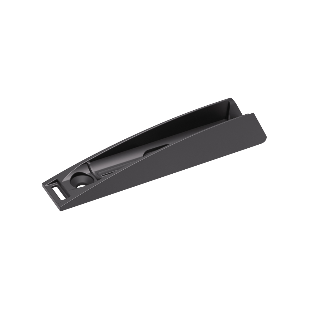 Держатель толкателя врезного, длинного 37мм, антрацит