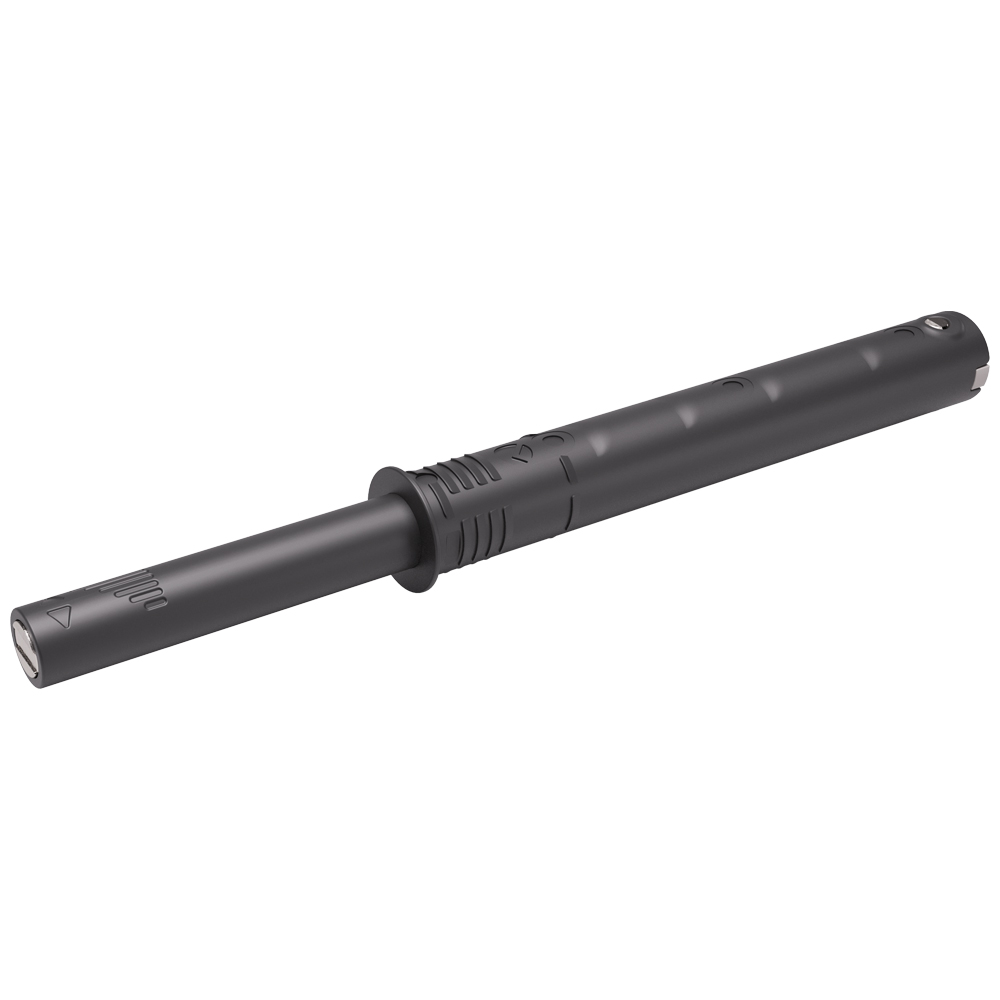 Толкатель врезной длинный 37мм, антрацит