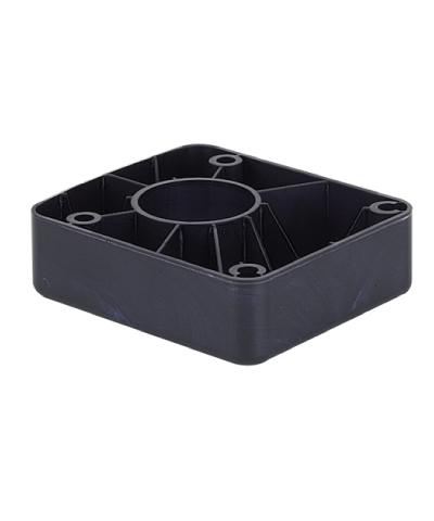 Подпятник ножки Korrekt для прикручивания, пластик