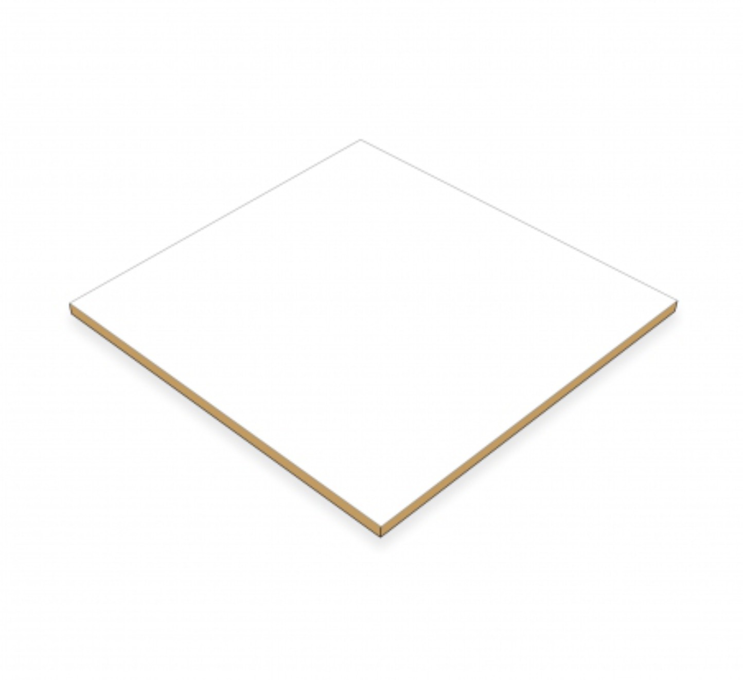 Крашеная ДВП Белый фон 1700*2745*3,2