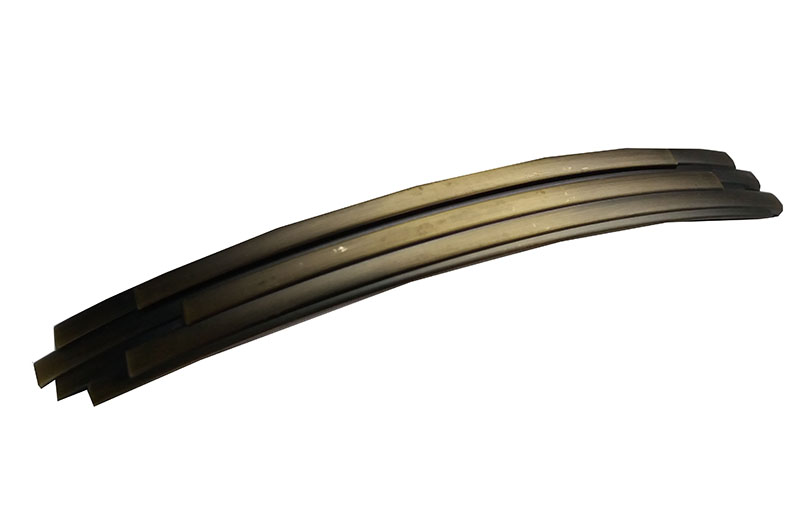 Ручка-скоба 298-224, бронза патина матовая